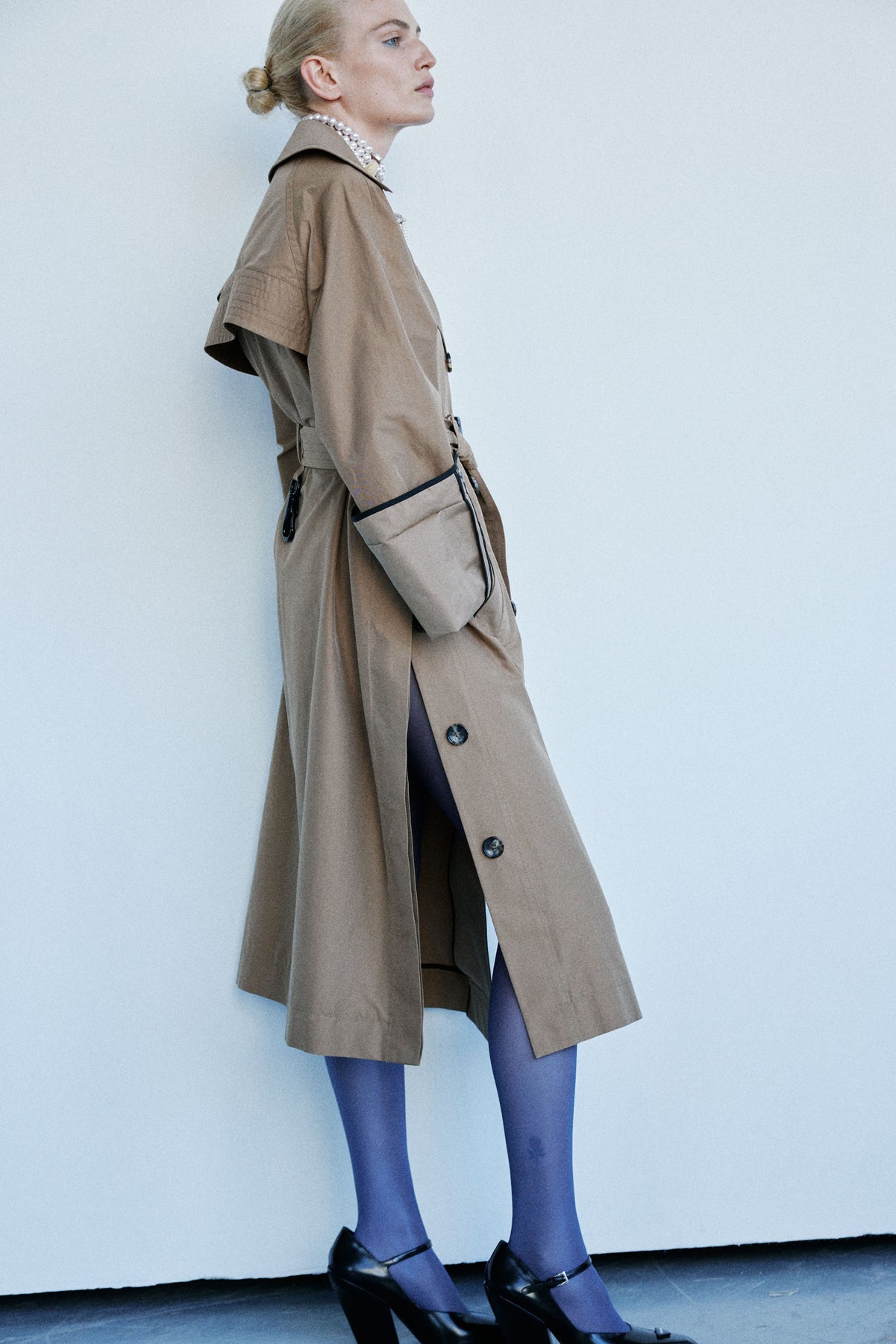 Left Bank Double Breast Trenchcoat